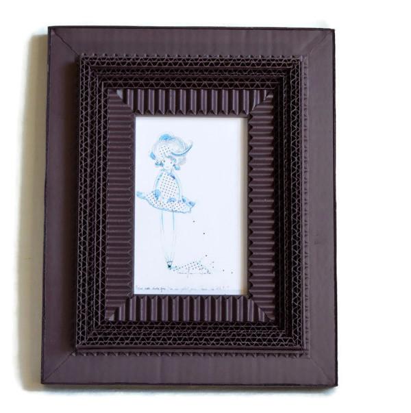 30 Pièces Cadre Photo Carton 6 Pouces,Guirlande Photo Avec Pinces en